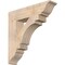 Ekena Millwork Merced Traditional Smooth Bracket, Douglas Fir, 5 1/2"W x 26"D x 26"H BKT06X26X26MRC01SDF - alternate 1